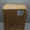 Kalium Outdoor Post Lights, 3 Light Lamp Post Light Fixture Hardwired with Clear Beveled Glass, 23" Large Waterproof Lamp Pillar Fixtures for Yard Pathway Porch Patio 60W Matte Black (3-Light-Black (NO Dusk to Dawn))