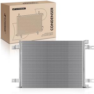 A-Premium Air Conditioning A/C Condenser Compatible with Kenworth T370 2009, T400 2012, T660 W900 2008-2013 & Peterbilt 320 2011-2013