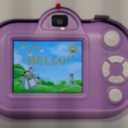 Kids Camera Toddler Toys for Girls Boys, YEEHAO 32MP Dual Lens Digital Camera for 3 4 5 6 7 8 9 Year Old Girl Christmas Birthday Gifts, 1080P Selfie Video Camera for Kids with 32GB SD Card (Bright Purple)