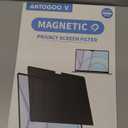 Magnetic Privacy Screen for 16 Inch MacBook Pro (2021-2024, M1, M2, M3, M4, Pro, Max), Removable Matte Computer Privacy Shield Anti Glare Blue Light Filter, Anti-Spy for Mac 16.2'' Protector