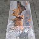 Highland Cow Canvas Wall Art - Animal Print Pictures 24x48 inches Highland cattle Photos Framed Farmhouse Painting for Home Dcor