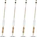 Upgraded 4902FA1665W 4 Pack AJK72909308 Suspension Rod Assembly Kit for LG Kenmore Elite WT5001CW WT5101HV WT5101HW WT1201CV WT1201CW WT4870CW WT1101CW, Over OEM Standards, Replaces 4902EA1002F