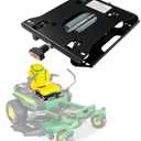 ELITEWILL Universal Seat Suspension for Zero Turn Mower Fit for John Deere, Hustler, Z TRAK, Kubota, Exmark Mower Tractor W/O Seat Slider