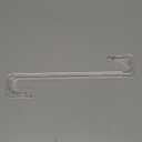 12" Clear Wreath-Hanger Non Scratch Over The Door Hooks,2 Pack Easter Halloween Christmas Decoration Welcome Sign for Front Doors Dcor Inside Outside,Slim Hangers Organizer for Home