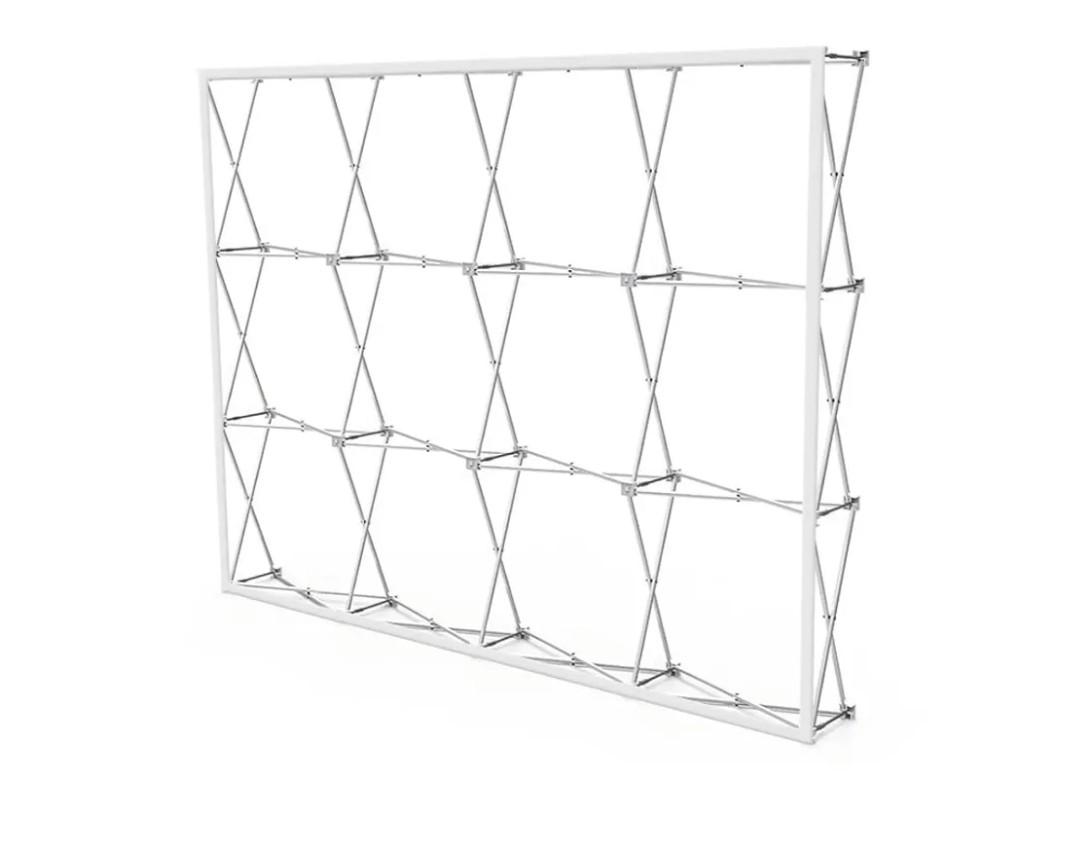 7.5 x 10 FT Portable Aluminum Tension Fabric Pop up Display Stand Backdrop Booth Frame Collapsible Trade Show Booth Frame Stand with Carrying Bag (Stand Only) 7.5 x 10 FT Portable Aluminum Tension Fabric Pop up Display Stand Backdrop Booth Frame Collapsible Trade Show Booth Frame Stand with Carrying Bag (Stand Only)