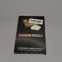 7 Color in 1 Rainbow Colored Pencils, Black Wooden Pencils, Multicolored Art Supplies for Coloring Drawing Sketching, Pre-sharpened 16Pcs