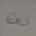 Shower Knob Replacement Compatible with Price Pfister Contessa & Windsor Tub and Shower Faucet Shower Knobs, Shower Knobs 2 Piece Replacement for Pfister Shower Handle Replacement (Clear Acrylic)