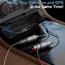 USB to Cigarette Lighter Adapter 12V: 30W QC3.0 USB A Male to Double 12V Adapter 2.5A Female to 12V Car Cigarette Lighter Socket 1.3FT for Dashcam Radar Fan Recorder GPS E Dog