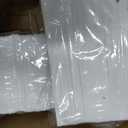 [200PC] PREMIUM Heavy Duty Plastic Plates - White Disposable Plastic Plates, 200 Pack