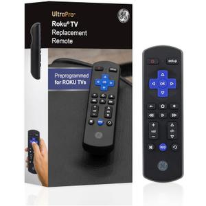 GE Roku TV Remote Replacement Only for ROKU TV and TCL Roku TV Remote/ONN/Hisense/Sharp/Element/Westinghouse/Philips Roku 66814
