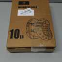 NATURELUX Weighted Vest Men or Women - 5/10/15/20/25/30lbs Weights with Reflective Stripe, Weighted Vest for Workout Equipment for Strength Training Running - Walking Weight Loss (Black)