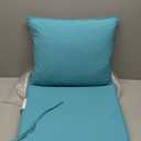 Outdoor Chair Cushions 22x22, Patio Furniture Cushions with Removable Cover, Outdoor Deep Seat Cushion Set with Ties and Handle, Waterproof Outdoor Cushions for Chair Sofa Couch, Teal
