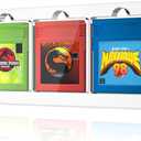 Video Game Cartridges Display Case,Compatible with Gameboy Advance Card Holder,Magnetic Acrylic Frame for Retro Game Gba Cartridge Collection (GB/GBC Game Display, 3 Slot (GB/GBC))