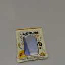 Lucrum Compatible with Honda Key Fob Cover & Leather Keychain - TPU Keyfob Case for Accord Civic CR-V HR-V Pilot Ridgeline Crosstour Fit, For 5 Button Remote (2015-2021) - Blue and Black