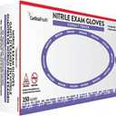 Cardinal Health Flexal Touch Nitrile Exam Gloves, Medium, Case of 2500 Glove