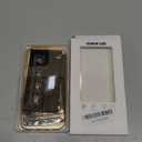 Choiche Compatible for iPhone 14 Pro Max Case Women Phone Case, Cute Bling Sparkly, Military Grade Protection, 3 Diamond Camera Lens Covers, 2 Tempered Glass Protectors, 6.7 inch (Glitter Gold)