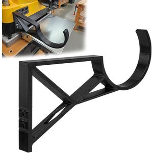 Dust Hose Bracket for DeWalt 735 Planer | Compatible with 2.5 & 4 Inch Hoses | Side Mount Attachment | Keeps Workspace Clear | Easy Installation (4 inch Hose)