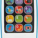Fisher-Price Laugh & Learn Baby & Toddler Toy Smart Phone with Educational Music & Lights for Ages 6+ Months, Blue