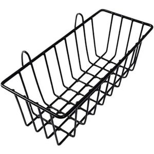 Grid Hanging Basket, Iron Wall Mounted Shelf Innovative Flower Pot Shelf, Small Items Display Rack Indoor Pendant for Kitchens/Pantries/Laundry Rooms/Closets/Bathroom