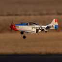 HobbyZone RC Airplane P-51D 450mm RTF (Battery and Charger Included) HBZ-1251, Ultra-micro