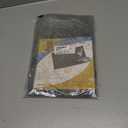 Andalus Small Cat Litter Mat, Pack of 1 - Waterproof, Non-Slip & Easy to Clean Cat Litter Box Mat for Extra Efficient Pet Litter-Trapping, Grey (15.75 X 11.75)