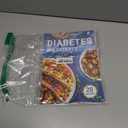 HAMIEW 5 Pack Diabetes Food List Chart & 80+ Meal Planner Recipes for Beginner, Laminated Diabetes Diet Plan for Type 1 & 2, Food To Eat - Avoid w/Serving Size, Glycemic Index (GI), Net Carbs Calories