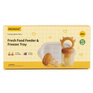 Wishbird, Fresh Food Feeder & Freezer Tray 4M+
