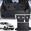 Cargo Liner and Rear Seat Back Cover Backrest Protector for 2018-2024 Chevrolet Equinox&GMC Terrain Accessories Liner with Backrest Mat Cargo Mat (for 2018-2024 Equinox&Terrain)