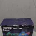 500FT Permanent Outdoor Lights Waterproof with Smart App Control Remote,DIY Scene Modes,Music Sync hronization,Eaves Lights for Garden Decor,Deck,Christmas (RGB (Red, Green, Blue))