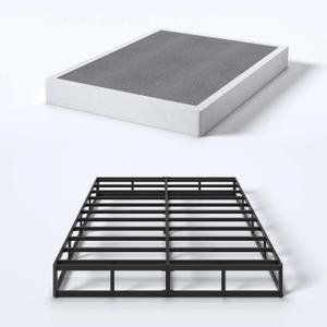 YORMDMO 8 Inch Queen Box Spring, High Profile Queen Size Box Spring Only, Sturdy Metal Frame Mattress Foundation, Easy Assembly, Noise-Free