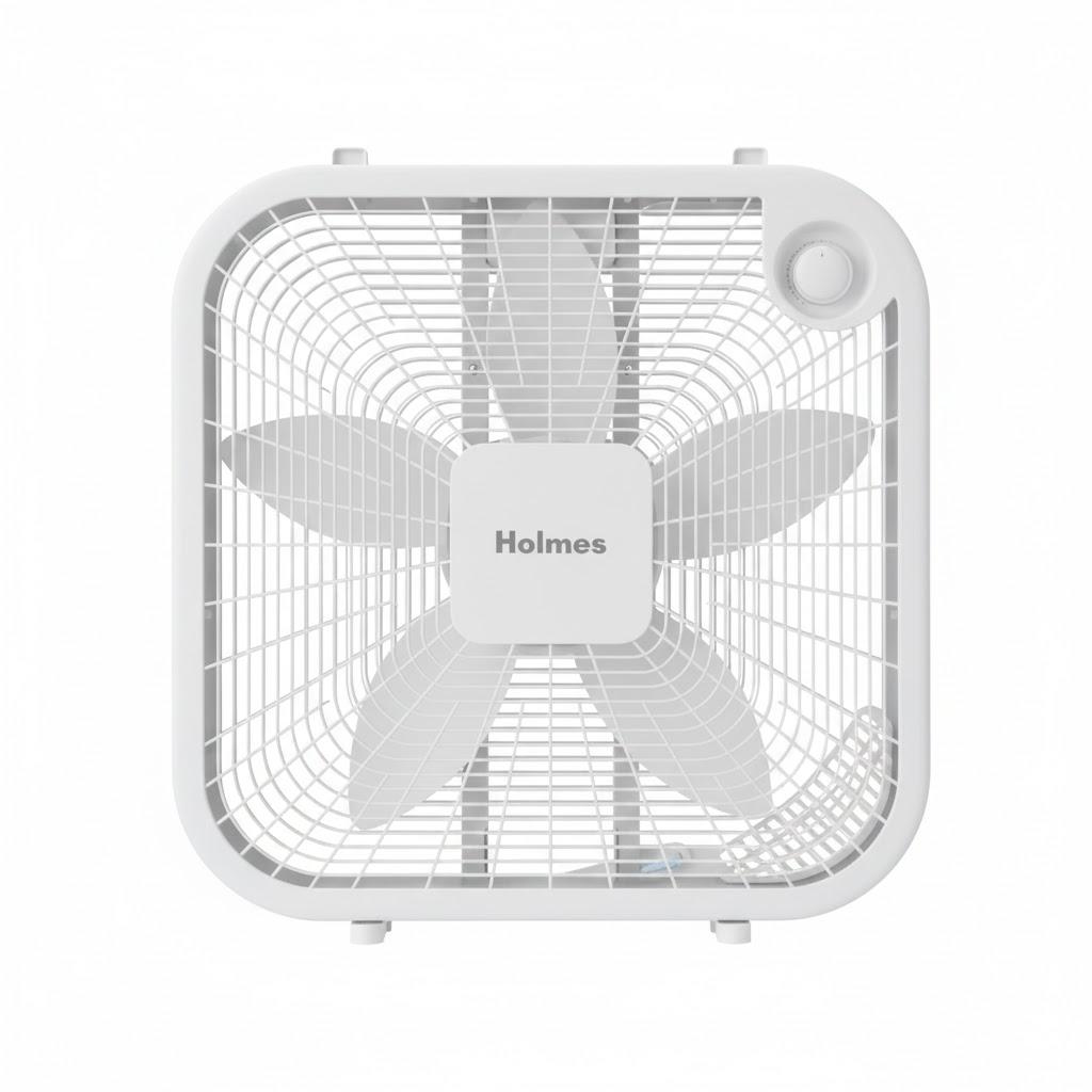 Holmes 20-Inch Box Fan White