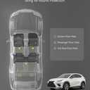 3W Floor Mats Compatible for Lexus NX 2015-2021 TPE All Weather Custom Fit Floor Liner for Lexus NX 200t / NX300 /NX300h, 1st&2nd Row Full Set Car Mats Black