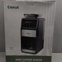 Gevi Grind & Brew Coffee Maker 10 Cup, Built-In Burr Grinder Drip Coffee Machine, Programmable Touch Screen, 4-Hour Warm Plate, Permanent Filter & Glass Carafe