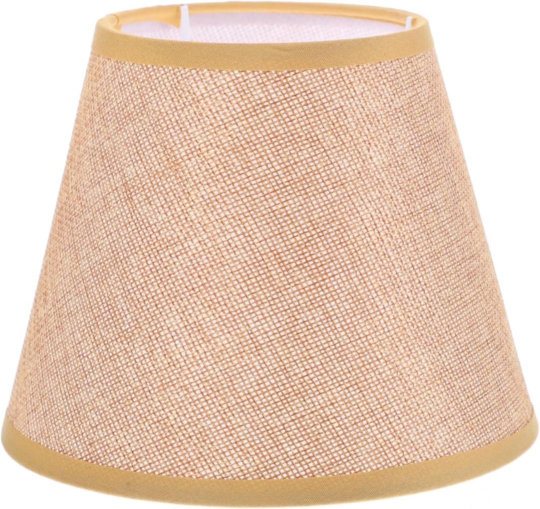 Cartoon Printed Fabric Lamp Shade 6.69 Inch Decorative Table Lamp Cover Kids Room Ceiling Light Accessory (17x13.5cm)