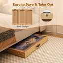 24.8" H Tall Puzzle Table with 6 Drawers, 1000 Pieces Jigsaw Puzzle Board with Folding Legs & Protective Cover - 30" x 22" Portable Table for Adults