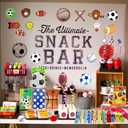 CHSLtmxq 122PCS Sports Party Favors Set Ball birthday Party Supplies School Stationery Sports Party Team Gift Fillers School Classroom games Rewards Supplies