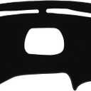 Dash Cover Compatible for Hyundai Tucson 2019-2021 with Head-Up Display, Non-Slip Dash Cover Mat Polyester Black Front Dash Cover Mat
