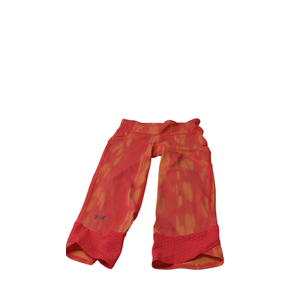 Under Armour Orange Coral Capri Leggings S