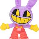 Deluxe Jax Plush Figure, 8"/20.3 CM Figure Made with Premium Materials, Collect Caine, Pomni, Kinger, Jax and Ragatha