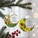 2 x Christmas Ornaments  Ideal for Friends Moving Away, Coworker Leaving, Retirement Gifts for Women & Men, and Goodbye, Going Away, Farewell Gifts for Coworkers, Boss, Work Besties & Best Friends - B
