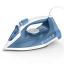 IRONDAY Steam Iron for Clothes Fast Heating, 1200W Iron with NonStick Ceramic Soleplate, SelfCleaning, Burst of Steam, Spray Mist, 7.03oz Water Tank Ironing Clothes for Home, Blue