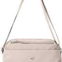 Small Casual Solid Nylon Shoulder bags for Women Fahshion Zipper Crossbody Bag Soft Top Handle Handbag Purse