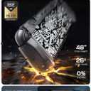 Mumba Dockable Case for Nintendo Switch 2 2025, [Blade Series] TPU Grip Protective Cover Accessories Compatible with Switch 2 7.9 Inch and Quick-Release Joy-Con Design (Skidz)