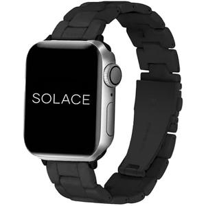 Solace Bands Lightweight Perma Watch Band - Universal Fit for Apple Watch Bands for Women and Men, iWatch Bands for 38mm 40mm 41mm 42mm 44mm 45mm 49mm Ultra, SE and Series Series 10 9 8 7 6 5 4 3 2 1 (Matte Solid)