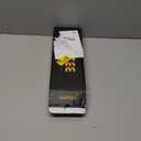 Magnetic Paper Towel Holder for Fridge - No Drill, One Hand Tear with Ratchet Mechanism, Black, Self-Adhesive & Wall Mount for Kitchen, RV, Garage