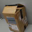 JONATHAN Y JYL1021A 21" Modern Art Deco Glass Table Lamp, Stacked Sphere Bedside Nightstand Lamp with White Linen Shade and Brass Gold Base for Living Room, Bedroom, Office, LED Bulb Included