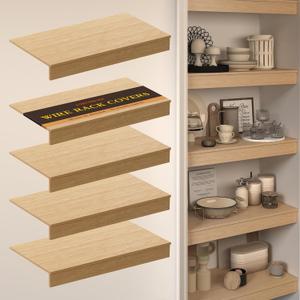 Wire Shelf Covers, Shelf Covers for Wire Shelving, 0.39 Inch Thick (Not Wood), Wire Rack Covers with Moisture Resistant and No Installation for Pantry, Closet, Kitchen (5Pcs, 36"x16")