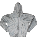 Silver Pinwheel Pullover Tie Dye Hoodie Sweatshirt-Men Women Teens, XL