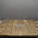 Cumbor 36" Extra Tall Baby Gate for Stairs, 29.7-48" Wide Dog Gates for Doorways, Auto Close Safety Gate for Babies and Pets, Easy Install, Pressure Mounted, Fits Doorways, Stairs, Entryways, White