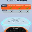 Tire Inflator Portable Air Compressor, 150PSI Compact Air Pump for Car Tires, Bicycle, Motorcycle, Ball - Rechargeable Tire Inflator with Pressure Gauge